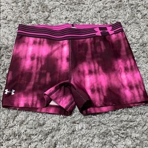 Under armour spandex shorts